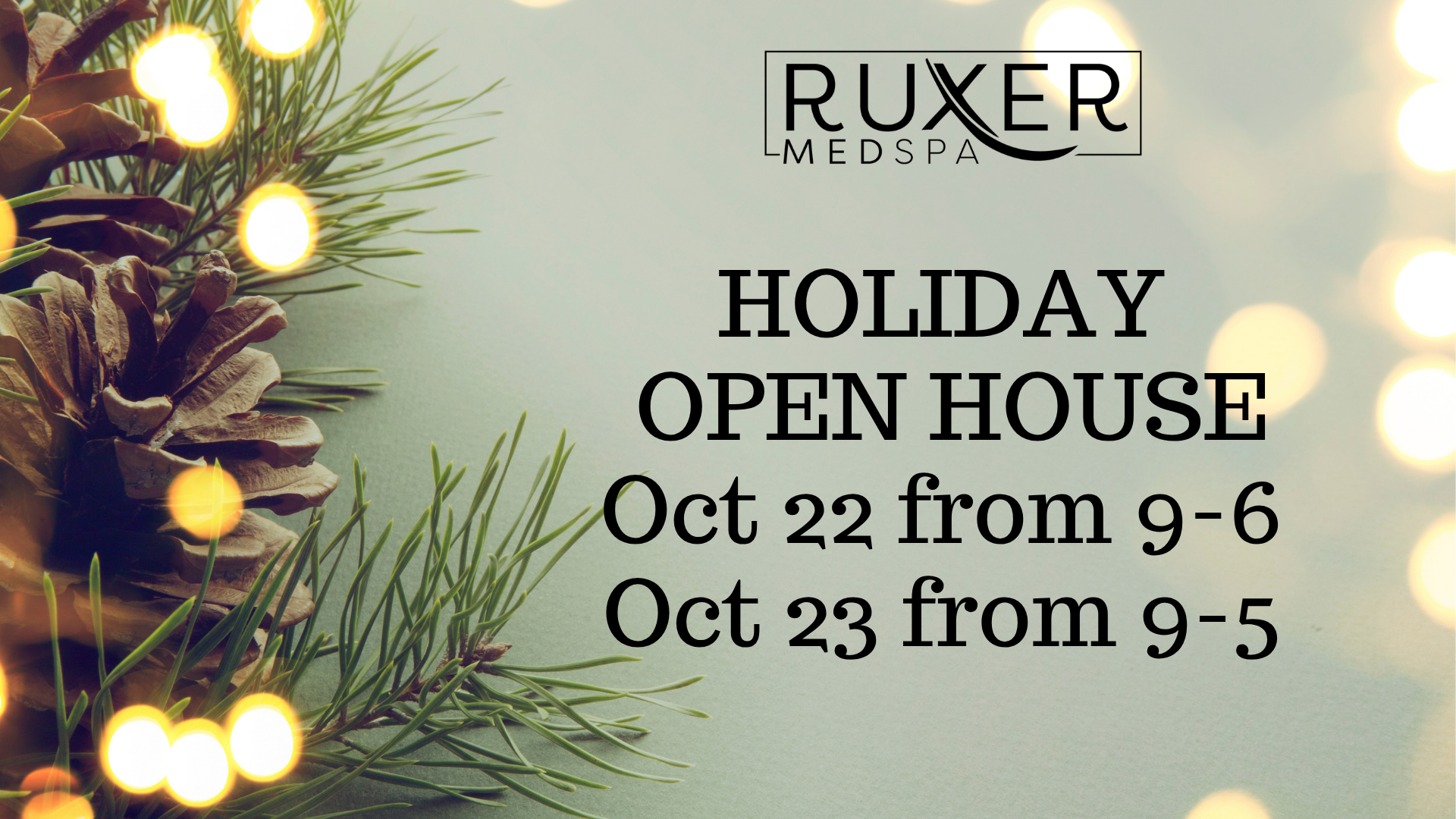 Ruxer Open House 2026